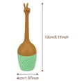 thumbnail image 2 of Under 10 Food Storage Tea Diffuser Heat Non Stick Easy To Use Silicone Funny Hand Gestures Tea Infuser for Home, 2 of 8