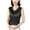 Black, variant on V Neck Net Yarn Short Sleeved T Shirt Women's Summer Fashion Lace Undershirt Design Feeling Satin with A Coat 2x Women Tops Lacy Top Women 3x Long Tops for Women Loose Top Women Push up Top