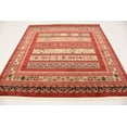 thumbnail image 5 of Rugs.com Kashkuli Gabbeh Collection Rug – 6' Square Rust Red Medium Rug Perfect For Living Rooms, Kitchens, Entryways, 5 of 8