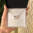 thumbnail image 2 of Mother In Law Gift (I Chose Your Son) Interlocking Hearts Necklace Standard Box, 2 of 3