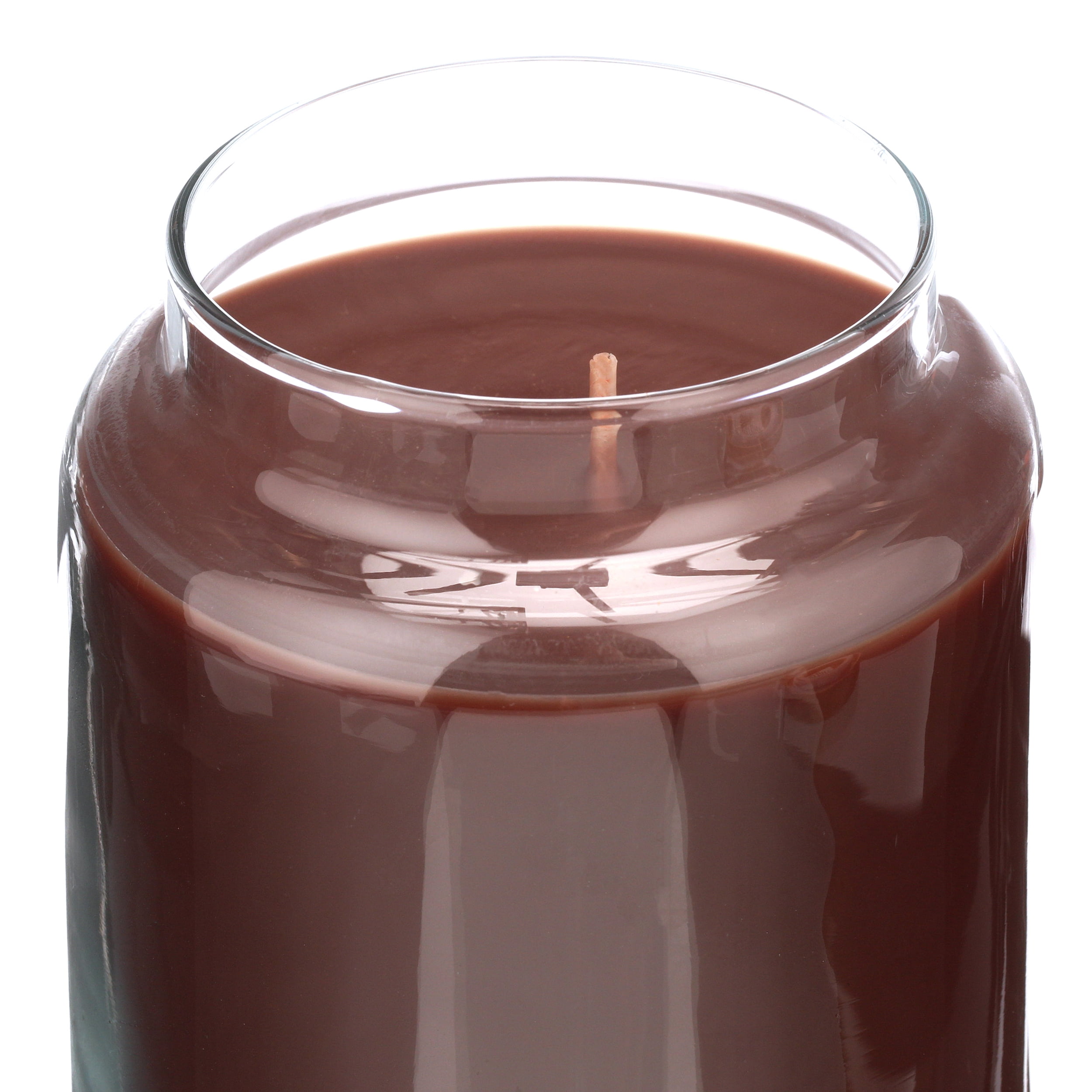 Better Homes & Gardens 22oz Warm Leathered Amber Scented Single-Wick Jar Candle