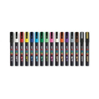 Uni Posca Paint Marker Pen Fine Point Set of 7 Natural Color PC-3M 7C