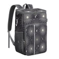 thumbnail image 1 of Celestial Print Gothic Backpack Cooler – Leakproof Insulated Cooler Bag with Moon, Star, and Night Sky Pattern, 1 of 3