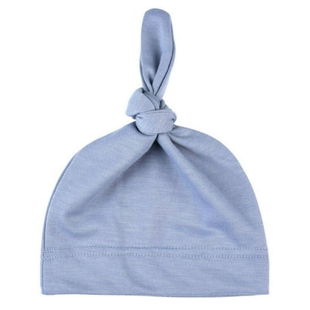 

Baby Knotted Hat Newborn Infant Bonnet Caps Boy Girl Soft Cotton Cap Beanie Hat