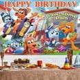 thumbnail image 3 of Go Dog Go Backdrop Banner Party Supplies Poster Movie Theme Background for Photography Kids Birthday Decorations, 3 of 5