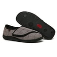 thumbnail image 1 of Zapatos de cuidado de primavera y otoño Zapatos anchos ajustables a cuadros británicos Pie de azúcar Grasa Pie ancho Deformación Desgaste, 1 of 3