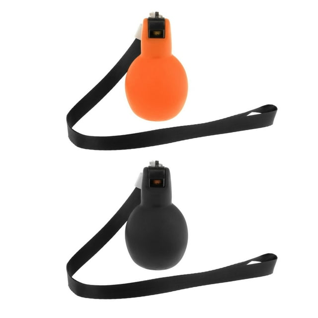 S SERENABLE 2 Pcs Entraîneurs à Main pour Football de Survie Basketball Orange Noir