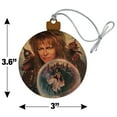 thumbnail image 6 of Labyrinth Crystal Ball Goblin King Jareth David Bowie Wood Christmas Tree Holiday Ornament, 6 of 7