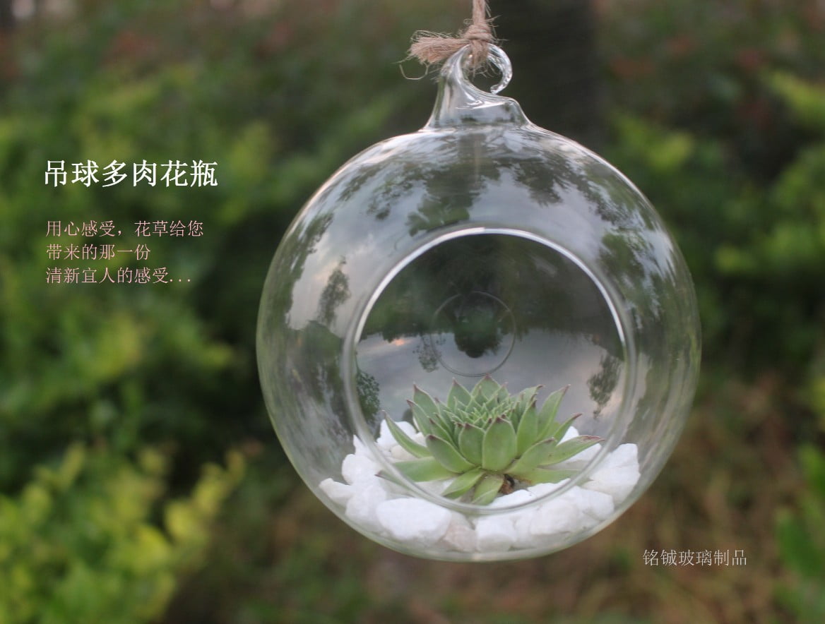 Hanging Tealight Holder Glass Globes Wedding Candle Holders Candlestick