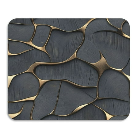 

ALAZA Dish Drying Mat for Kitchen Marble with Golden Counter Absorbent Draining Pad 23.6 x19.7