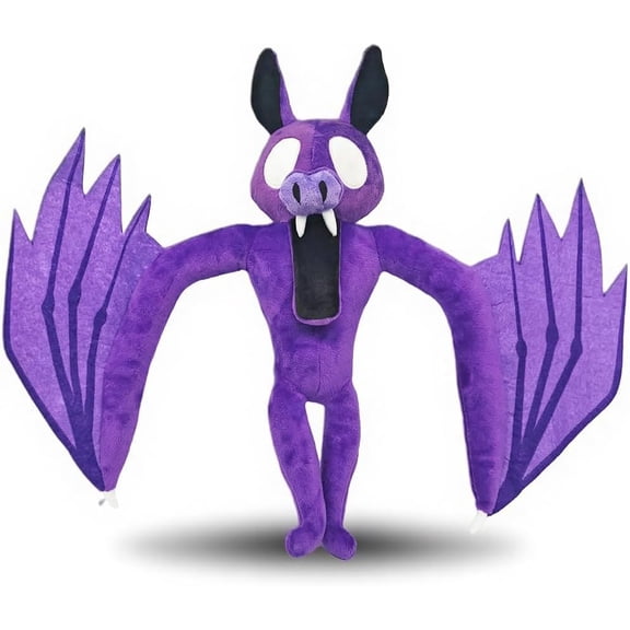 99 Nights In The Forest Plush Toy,The Deer Villain Collectible Soft Toy,Game-Inspired Stuffed Animal For Kids & Adults,Cuddly Plushie Gift For Christmas,Halloween & Birthdays. (Bat)