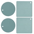 thumbnail image 1 of Dvkptbk Kitchen Utensils & Gadgets Mat Set Silicone Heat Insulation Table Mat Kitchen Pot Scalding Mat Kitchen Mat Casserole Mat Oven Heat Insulation Mat Kitchen Gadgets on Clearance, 1 of 2