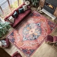 thumbnail image 2 of x Modern Abstract Area Rugs Washable Living Room Rug Soft Carpet .; Thin Indoor Floor Non-Shedding Rugs for Bedroom Dining Room Farmhouse Nursery Home Office, 2 of 7