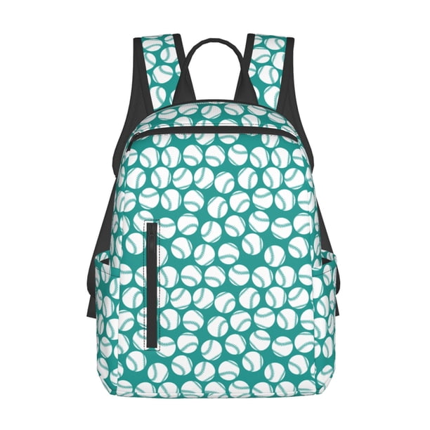 Easygdp Green Baseball para Easygdp Yak - Mochila Casual Ligera y Resistente para Viaje y Senderismo para Hombres y Mujeres