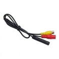 thumbnail image 3 of Cámara de marcha atrás para coche, conector CVBS de 4 pines macho a hembra, adaptador de corriente de señal, arnés de cables, 3 of 5