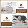 thumbnail image 3 of Coffee Pod Holder Owl Coffee Cup Storage Rack Home Coffee Bar Accessory Coffee Cup Organizer, 3 of 9