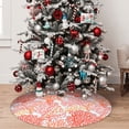 thumbnail image 5 of Sikiie Corals 30-48 inches {designName} Print Christmas Tree Skirt Snowman Xmas Tree Skirt with Edge Christmas Decorations for Holiday Party36", 5 of 7