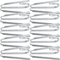 50pcs Drapery Hooks Window Curtain Hooks Curtain Hangers Bathroom