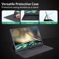 thumbnail image 4 of Acer Portable Monitor Acer PM161Q Abmiuuzx 15.6 Full HD 1920 x 1080 IPS Ultra Slim Design Premium Cover I External Monitor for Laptop PC Mac I 2 x USB 3.1 Type-C Ports, 1 x Mini HDMI, 1 x Micro USB, 4 of 5