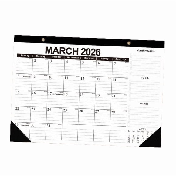Family Wall Calendar 18 Month July 2026 December 2027 Thick Paper with Major Holidays Planning Calendar 2 Pack for Home Or Office Organizer