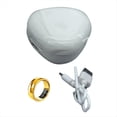 thumbnail image 1 of Anillo Inteligente Monitor de Salud para Hombres y Mujeres Termómetro Presión Arterial Monitor de Ritmo Cardíaco Durante el Sueño IP68 Resistente Al Agua, 1 of 5
