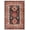 Rust/Black, variant on SAFAVIEH Herat Aifric Oriental Runner Rug, Grey/Cream, 2' x 8'