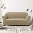 thumbnail image 2 of CHUN YI 1-Piece Checks Stretch Sofa Cover Slipcover Couch Cover, 2 of 6