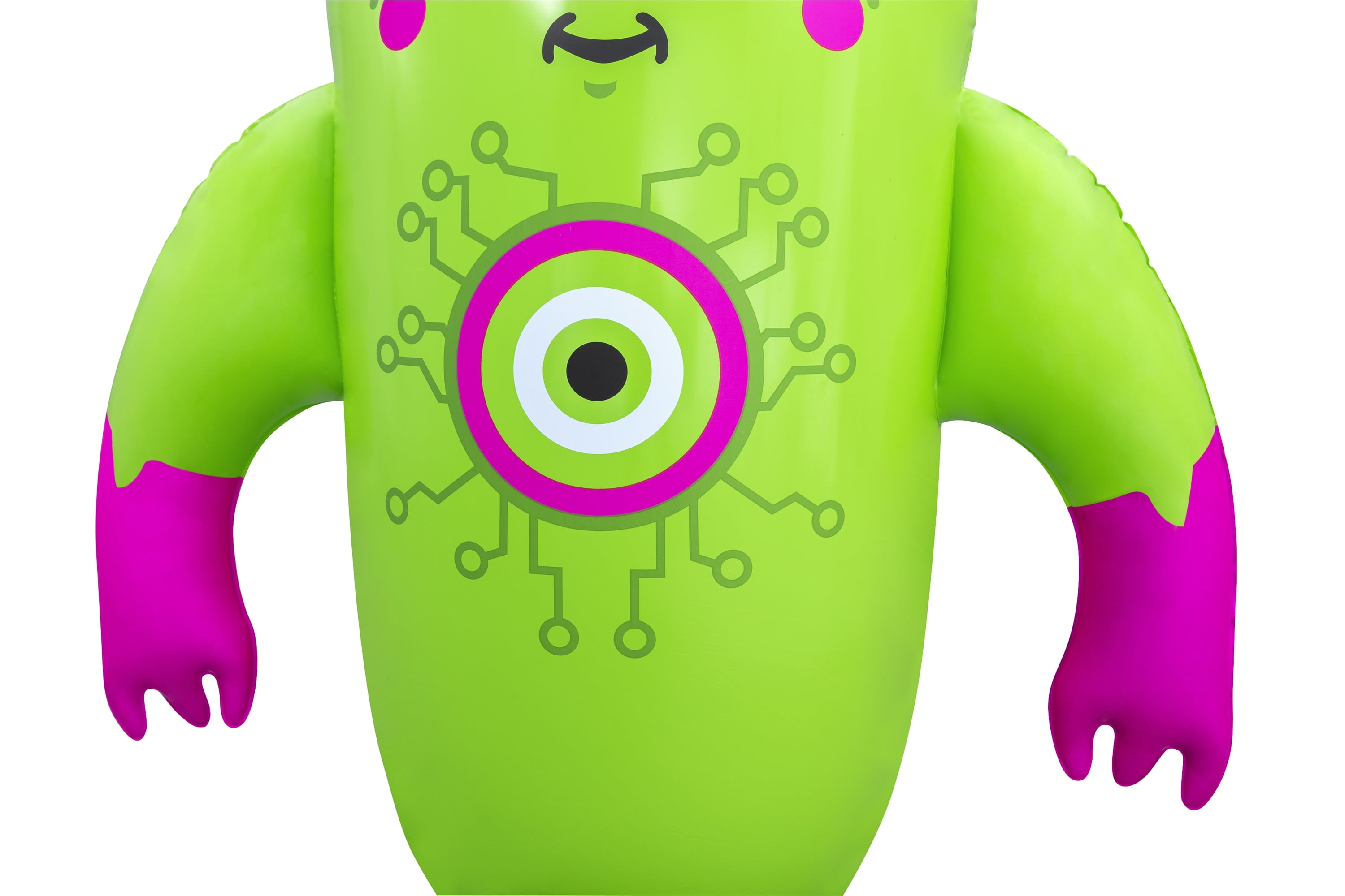 Play Day Kids Monster Inflatable Bop Bag with Boxing Gloves