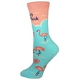 thumbnail image 4 of "I Don't Give a Flock," Anydaze Womens Crew Socks, with Soft Combed Cotton and Smooth Seamless Toe, 4 of 6