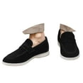 thumbnail image 3 of Men's Casual On Loafers Comfortable Soft Sole Breathable Suede Driving Shoes For Walking Travel Work Men'S Shoes, 3 of 8