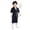Black, variant on Infant Boys Formal Tuxedo Suit Short Sleeve Blazer Shorts Party Outfits, Sizes 12-18M