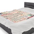 thumbnail image 4 of LUODU for Family A Blanket Letter Lovers Friends Wrap Blanket Gift Comfortable Home Textiles, 4 of 6