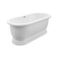 thumbnail image 4 of A&E Bath and Shower Contemporary Freestanding Bathtub BT-0643-NF, 4 of 5