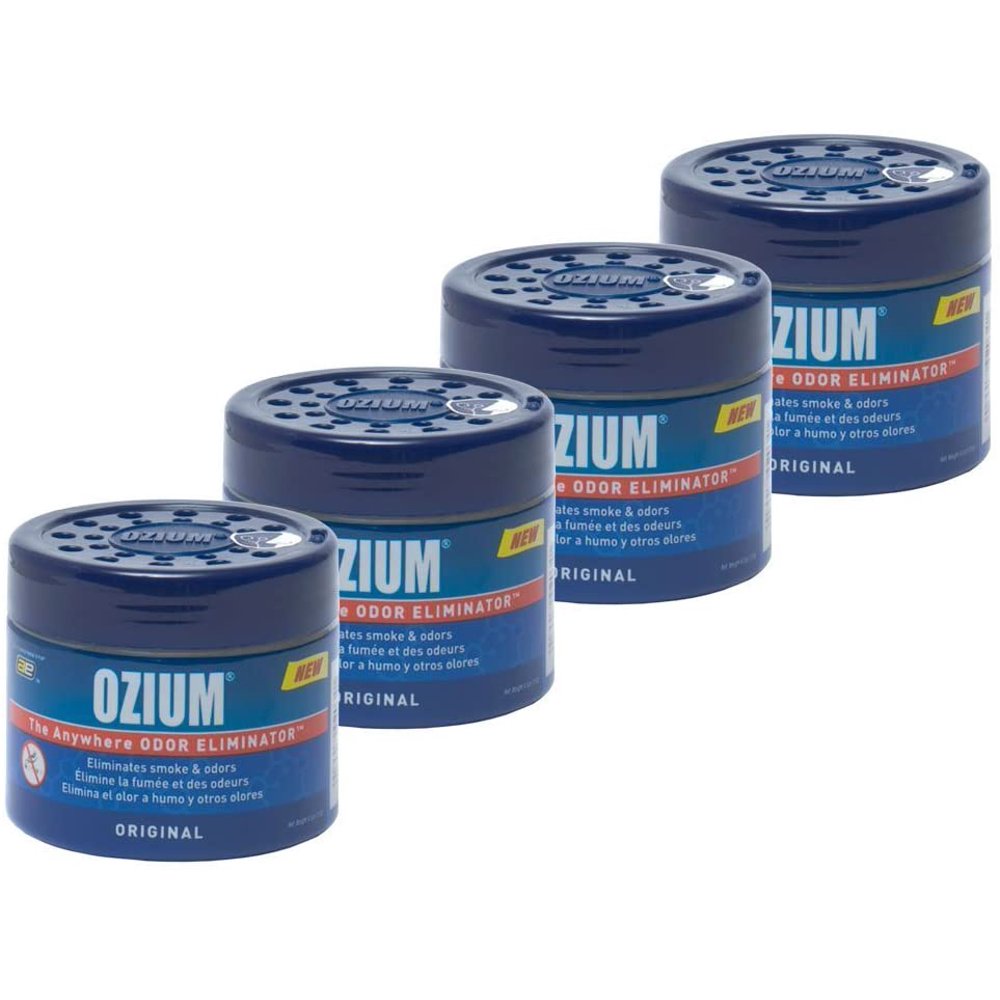 Ozium Gel Smoke & Odors Eliminator, Air Freshener Original Scent (4