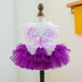 thumbnail image 4 of Glitter Pet Tutu Dress With Delicate Lace Trim For Extra Small And Small Dogs Ideal For, 4 of 4