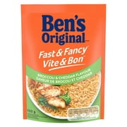 Saveur de brocoli et cheddar Vite & Bon de marque Ben's Original, 132 g