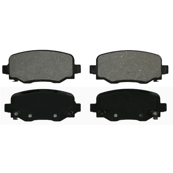 Rear Brake Pad Set - Compatible with 2014 - 2020 Jeep Cherokee 2015 2016 2017 2018 2019