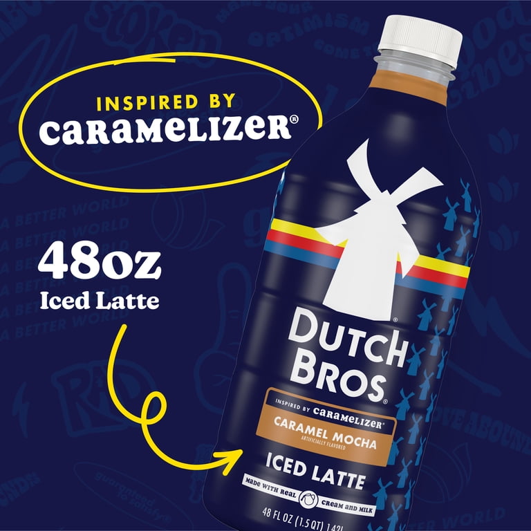 Dutch Bros® Caramel Mocha Iced Latte inspired by Caramelizer®, 48