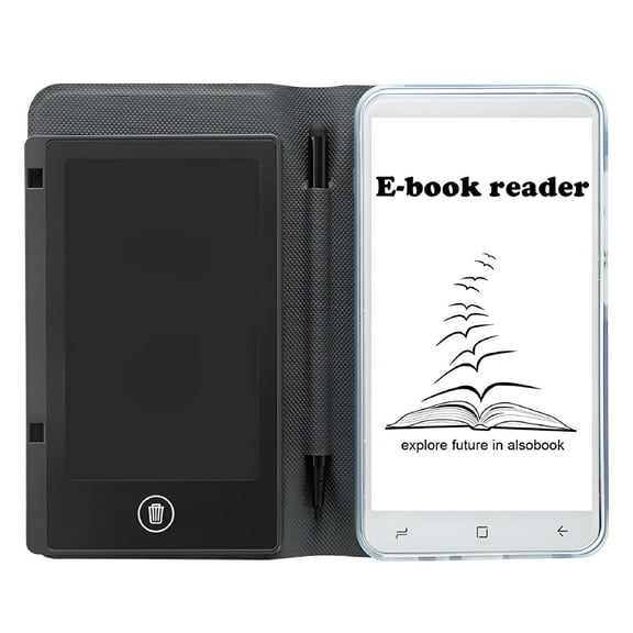 GJX 5-Inch Portable E-Book Reader Eye-Friendly Touchscreen And Comfort Writing Experience Handwritten Learning Notebook