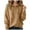 A-Khaki114, variant on XIAONU Women's Soft Hoodies Oversized Long Sleeve Hooded Drawstring Knit Pullover Top Warm Casual Everyday Hoodie