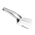 thumbnail image 1 of Pinzas de cocina 304, pinza multiusos de acero inoxidable Premium de 10,6 pulgadas, pinza para pan/abrazaderas para bistec/abrazadera para bistec frito/pinzas para barbacoa, 1 of 5
