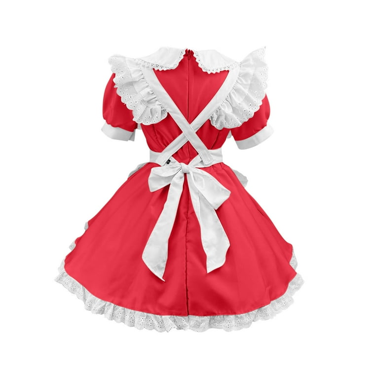 Women's Renaissance Costume Maid Dress Medieval Vintage Dress Cocktail  Dresses Halloween Costume Formal Dresses Tunic Dresses Nightgowns -  Walmart.com
