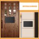 thumbnail image 3 of unbranded 10Ud De Puerta De Aluminio Para Grabado DIY Con Acabado Estilizado Para Uso Industrial Y Hotelero, 3 of 8