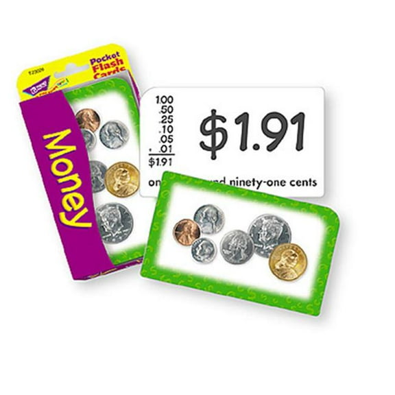 Money Pocket Flash Cards [T23020]