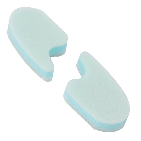 ACOUTO Breatheable Foam Toe Spacers  Washable Reusable Sponge Toe Separators Blue,Overlapping Toe Spacers,Toe Separator