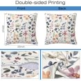 thumbnail image 2 of Throw Pillow Cover Case Watercolor Floral Pillow Covers 20x20 Inch Set of 2,Soft Decorative Throw Pillow Case for Living Room Bedroom Sofa Couch Cushion Covers, 2 of 6