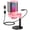 Pink, variant on Aveek RGB Gaming Microphone, USB Condenser Mic for PC,PS4/PS5,Phone,Mac, Streaming,Discord,Twitch, Podcast,Videos with Tripod Stand, Pop Filter
