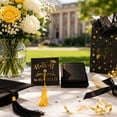 thumbnail image 1 of Graduation Cap Candy Box Black Squares Favors Box With Tassel For Grad Party Decoration Treat Holders, 1 of 6