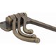 thumbnail image 4 of Swivle Hook Zinc Alloy Wall Mounted Coat Hook Multifunctional Foldable Decoration Robe Hook(Antique Bronze), 4 of 5