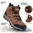 thumbnail image 6 of MeMoride Men's Waterproof Hiking Boots Outdoor Anti-Slip Mid Trekking Lightweight Mountaineering Shoes, 6 of 8